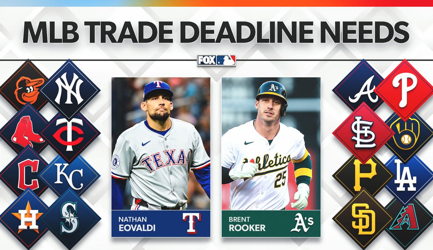 MLB trade deadline: Biggest needs, player fits for top contenders