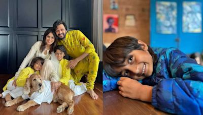 Riteish Deshmukh and Genelia pen a heartwarming note for their son and ‘personal angel’ Rahyl on his 8th birthday - PICS inside - Times of India