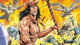 Conan the Barbarian hacks and slashes his way back to comics
