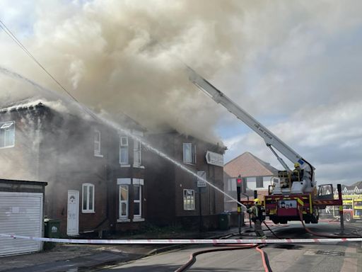 Father-of-two 'just glad to be alive' after fire rips through homes in Bitterne