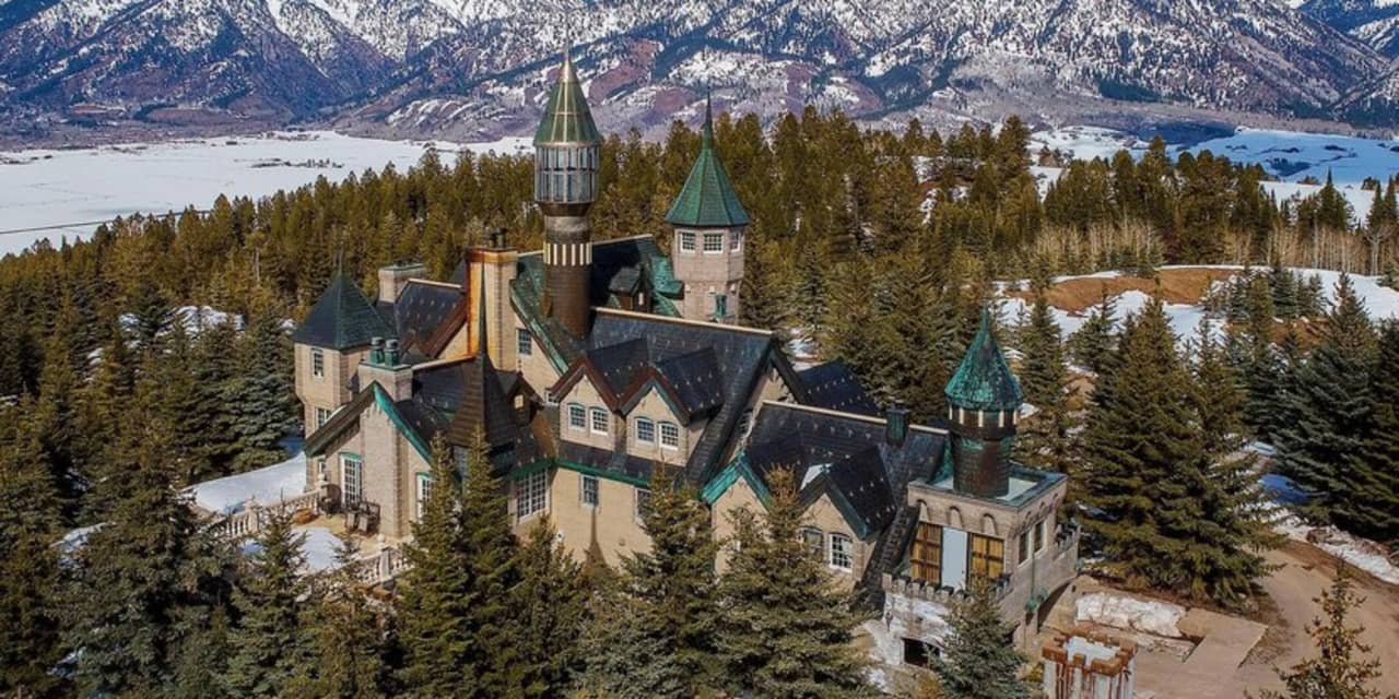 This regal castle in Wyoming is your fairy-tale dream come true for just $14 million