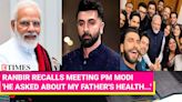 Ranbir Kapoor On PM Modi's 'Magnetic Charm': 'That Kind of Effort, You See...' | Etimes - Times of India Videos