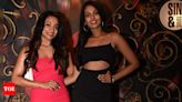 Varsha and Akshatha turned heads at the launch party of Klothberg Madras Couture Fashion... resto bar in Chennai | Events Movie News - Times of India
