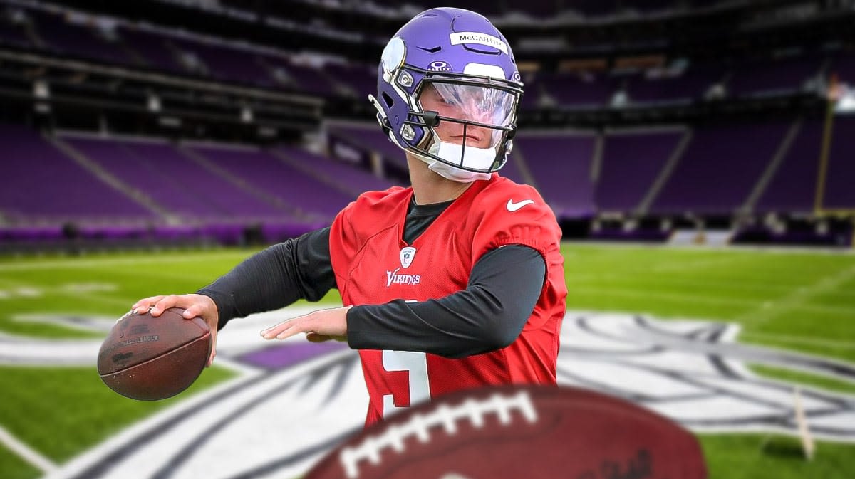 Vikings' JJ McCarthy drops truth bomb on QB competition