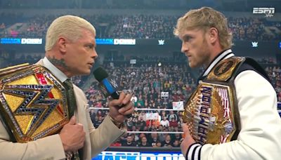 Cody Rhodes vs Logan Paul, el ganador será doble campeón en WWE