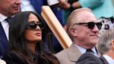 Salma Hayek and Francois-Henri Pinault among couples at day seven of Wimbledon