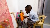 Ghana toddler sets Guinness World Record as youngest male artist
