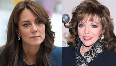 Joan Collins, leyenda de 'Dinasty', da impactante pronóstico sobre cáncer de Kate Middleton