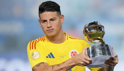 "Duele muchísimo": James Rodríguez agradece a sus compañeros por la lucha en la final de la Copa América - El Diario NY