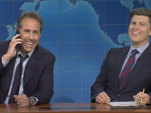 Saturday Night Live: Jerry Seinfeld Makes Surprise Cameo During Weekend Update
