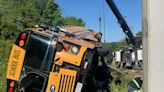 Semi hits bus in Lawrence County
