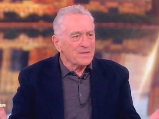 ‘The View’: Robert De Niro Goes on Profanity-Laced Warning About Trump, Says His Slogan Should Be ‘F– America’ | Video