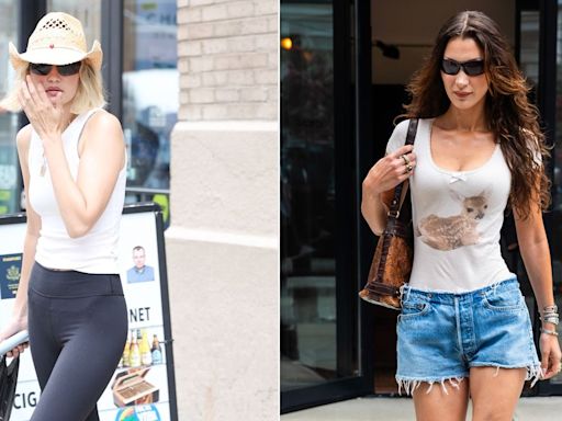 Gigi Hadid and Bella Hadid Are Coordinating in Urban Cowgirl Outfits