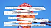 From hugs to guillotines, Trump's fundraising emails are a roller coaster