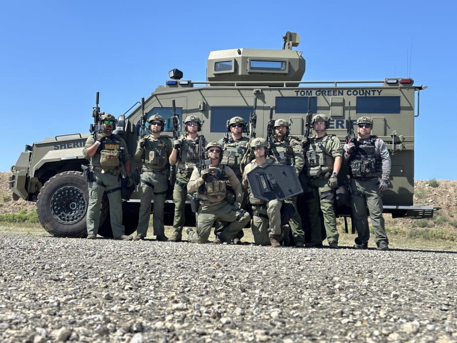Tom Green County Sheriff’s Office debuts BearCat armored vehicle received through grant