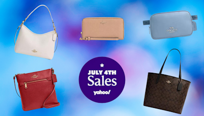 Score star-spangled savings of up to 70% off at Coach Outlet's 4th of July sale