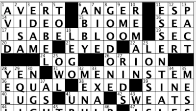 Off the Grid: Sally breaks down USA TODAY's daily crossword puzzle, Flowery Language