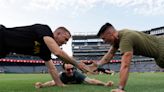 Workouts at Nationals Park give members of the military a chance to train in a unique setting