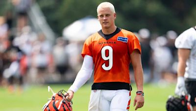 With hair newly cut and dyed, Bengals QB Joe Burrow says his wrist feels good as training camp opens