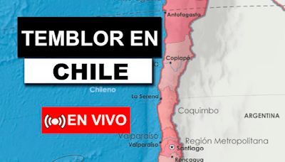 Temblor en Chile hoy, jueves 6 de junio - nuevos sismos vía CSN: hora exacta, magnitud y epicentro