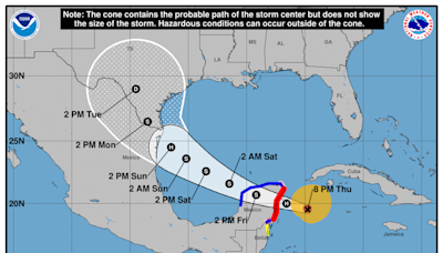 One death and plenty of damage in Jamaica. Hurricane Beryl weakens to Category 2