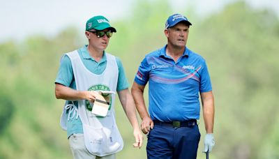 Padraig Harrington, Chris DiMarco tied at suspended Regions Tradition