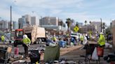 Phoenix resumes cleanups of downtown homeless camp, gets people into shelter