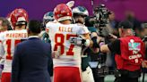 Travis and Jason Kelce Share a Heartfelt Hug After Kansas City Chiefs Win the Super Bowl