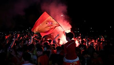 "Somos los mejores": los españoles celebran el pase a la final de la Euro