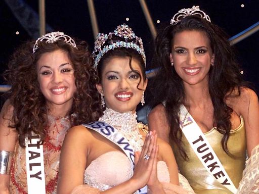 Priyanka Chopra Recalls the Surprising Wardrobe Malfunction That Led to Her Memorable 2000 Miss World Photo