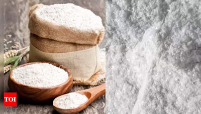 400 kg stone powder used for contaminating flour seized - Times of India
