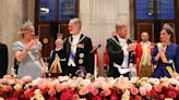 Las mejores imágenes de la cena que Guillermo y Máxima de Holanda han ofrecido a los reyes Felipe y Letizia