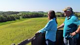Johnson County couple ponder earth, sky, historic farmland from silo repurposed as observation deck