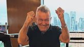 Jimmy Barnes proves he's in good health as he hits the boxing ring
