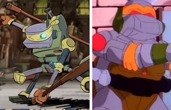 Metalhead Protects His Brothers In New Teaser For TALES OF THE TEENAGE MUTANT NINJA TURTLES