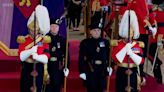 Cabinet ministers Ben Wallace and Alister Jack stand guard over Queen’s coffin