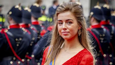 Dutch Queen Maxima's daughters look glamorous for Prince's Day