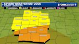 Enhanced risk of severe storms, damaging winds and possible tornadoes; What to expect