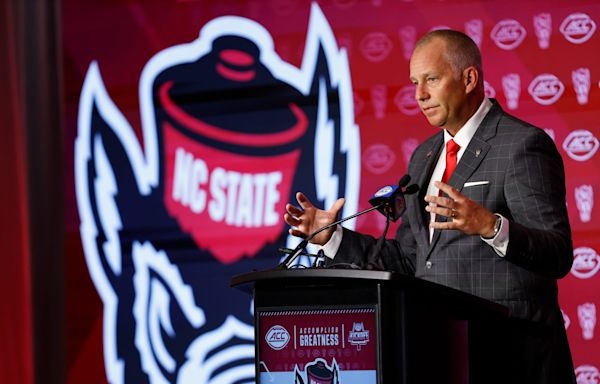 NC State football coach Dave Doeren talks expectations, transfer portal at ACC media day