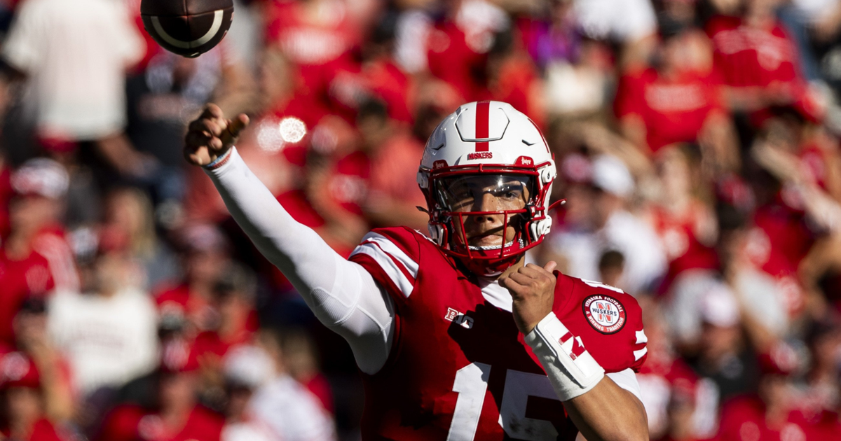 Shatel: Dylan Raiola's talent shifts hype to reality in perfect Nebraska season opener