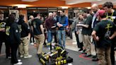 Pascack Pi-oneers team introduces 'Velociraptor' for 20th annual robotics competition
