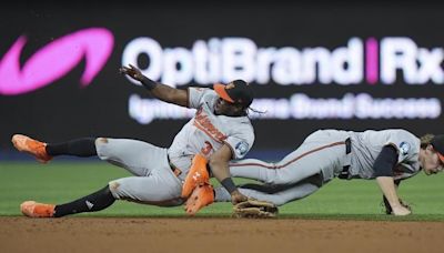 Orioles pitcher Albert Suárez, second baseman Jorge Mateo hurt during game against Marlins