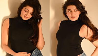 Pranita Subhash expecting second child with husband Nitin Raju; flaunts baby bump in announcement photos