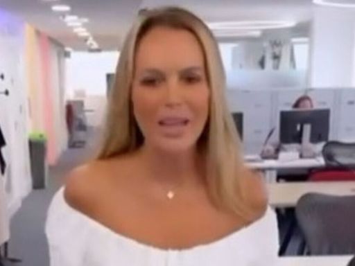 Amanda Holden hailed 'gorgeous' by fans as she wows in white cut-out dress