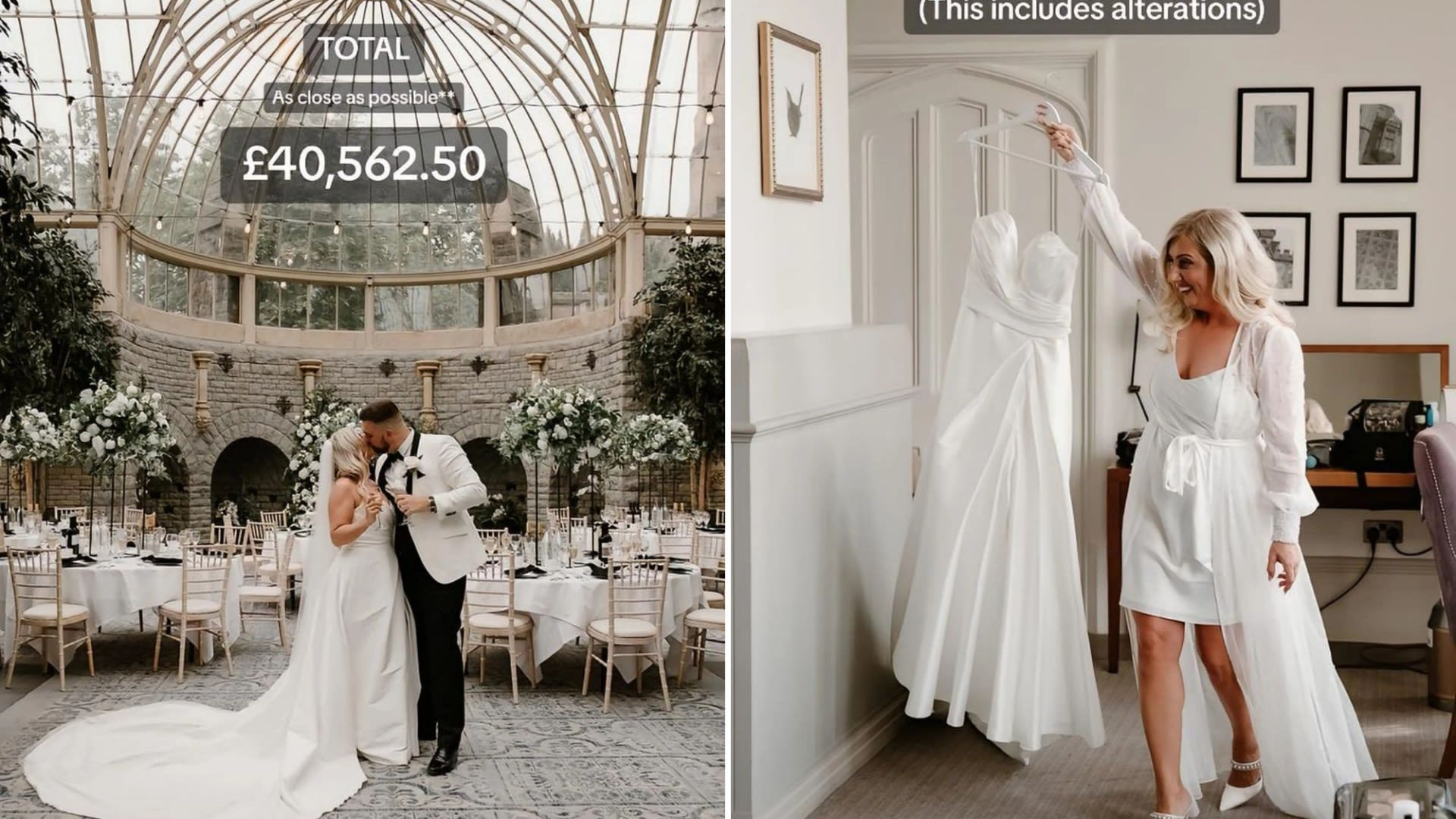 Trolls say I’m ‘insane’ for ‘bragging’ about my £40k wedding - but I worked hard