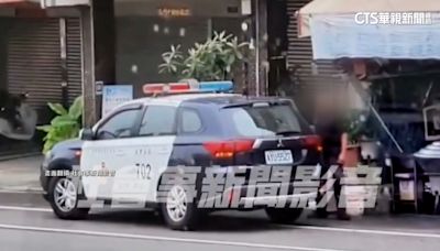 知法犯法！ 員警團購取粽「違停.雙黃線迴轉」