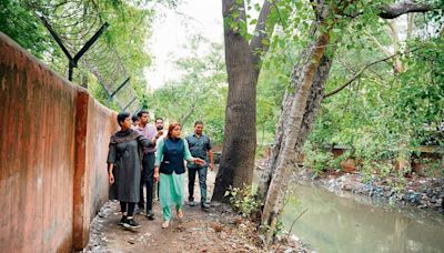 Find solution to prevent overflowing of central Delhi drain, Atishi tells officials