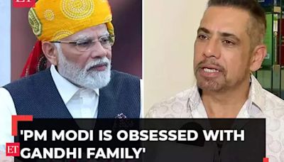 'PM is obsessed with Gandhi family': Robert Vadra slams PM Modi over emergency jibe