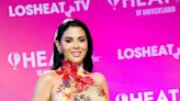 Tania Medina deslumbra en la alfombra de los Heat Latin Music Awards