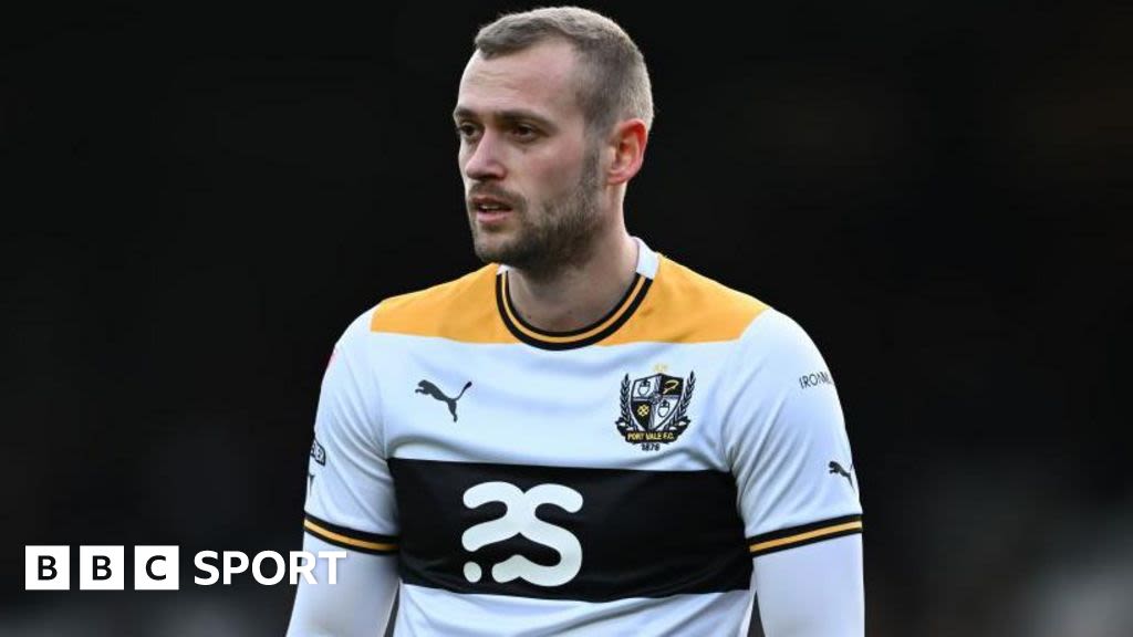 Port Vale: James Wilson among trio leaving after relegation